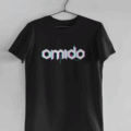omido t-shirt glitch black