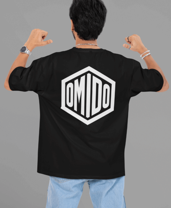 hexa_back_black omido t-shirt hexa black