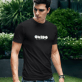 omido mono t-shirt black