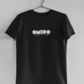 omido mono t-shirt black