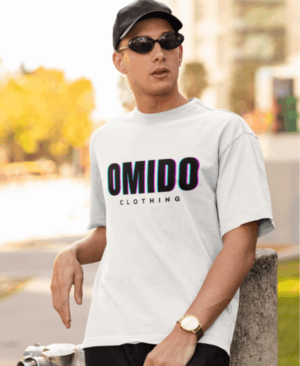 outline_3d omido outline 3d t-shirt white