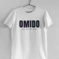 omido outline 3d t-shirt white