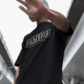 omido outline t-shirt black