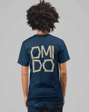tape_navy_back omido tape t-shirt navy