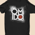 omido t-shirt trash black back