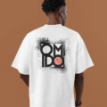 omido t-shirt trash white