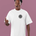omido t-shirt trash white