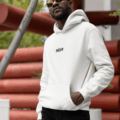 omido hoodie flow white