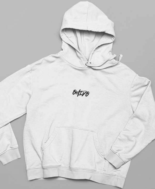 hoodie_flow_front_white omido hoodie flow white