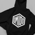 omido hoodie hexa black
