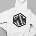 omido hoodie hexa white