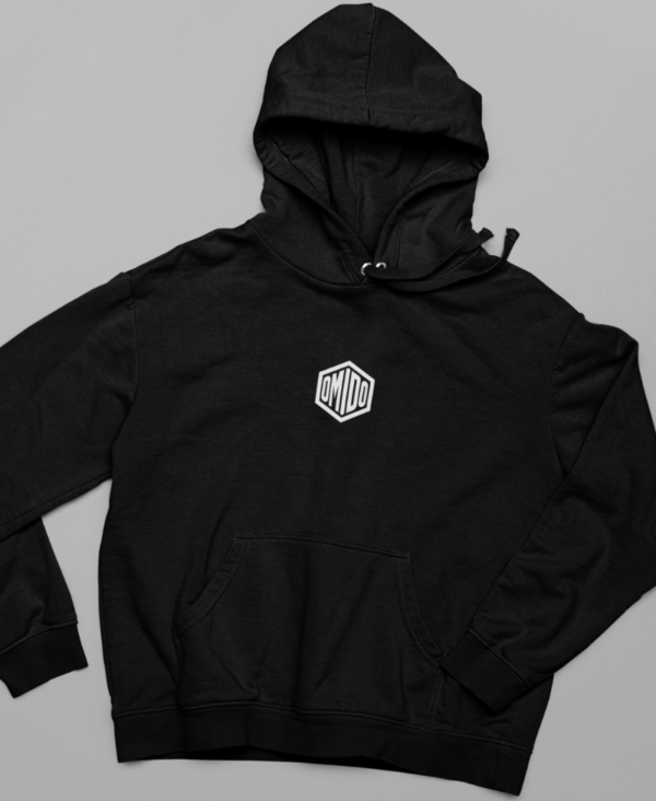 hoodie_hexa_front omido hoodie hexa black
