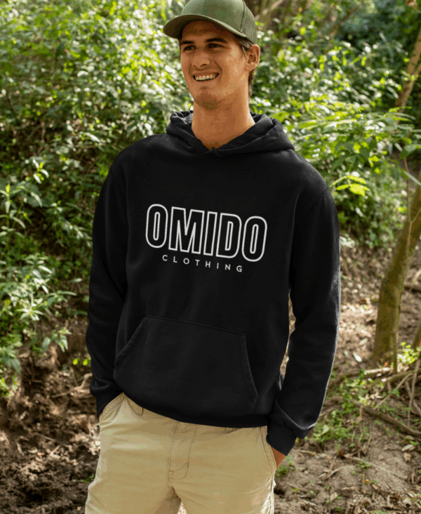 hoodie_outline_front_a_black omido hoodie outline black